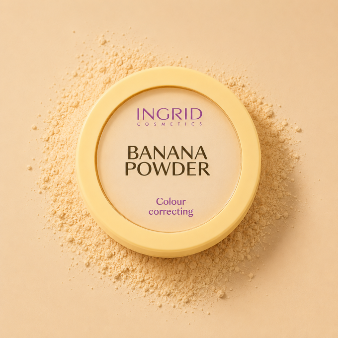 Poudre Compacte Banana Powder - 10g - Ingrid Cosmetics