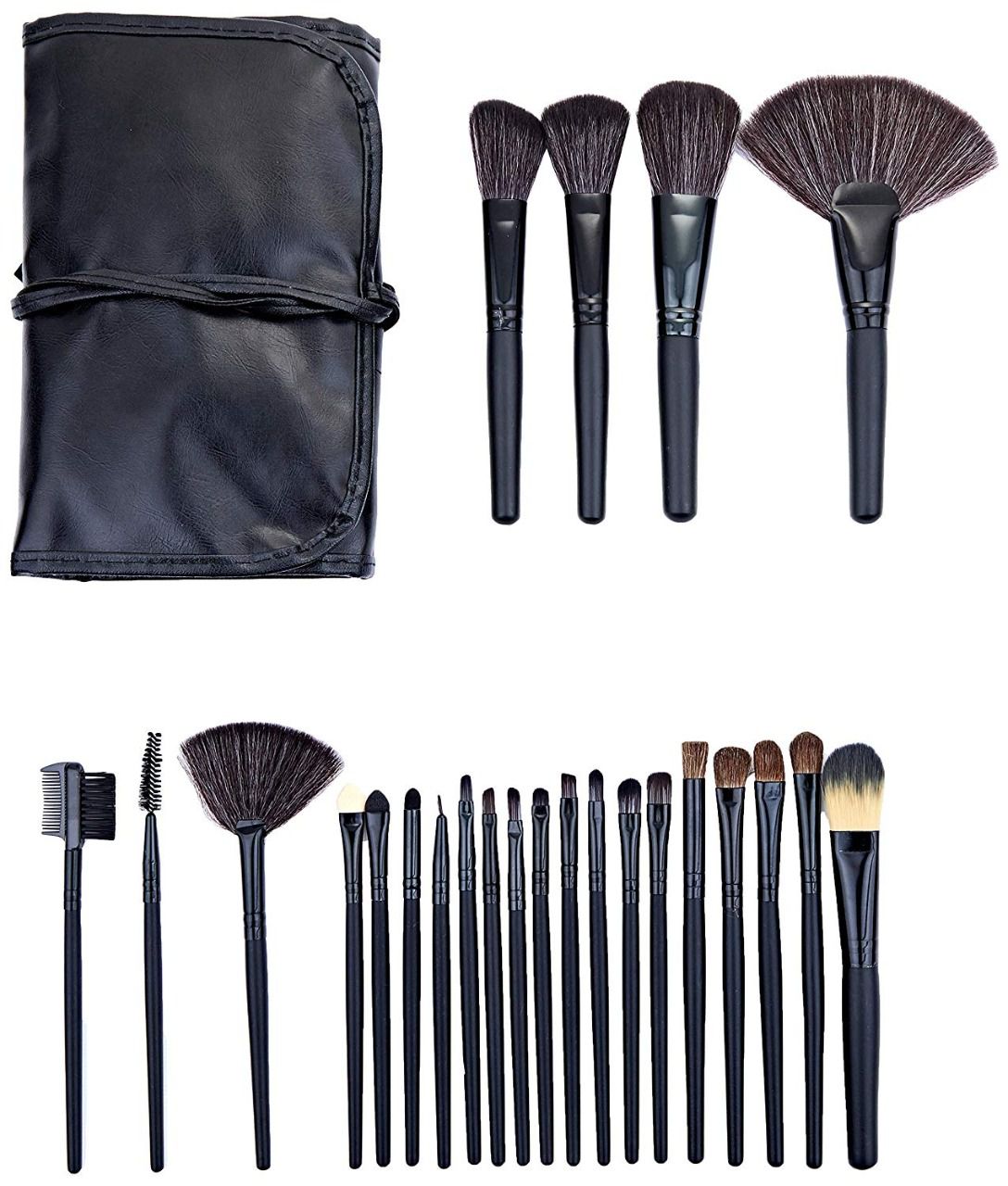 SET DE 24 PINCEAUX NOIR