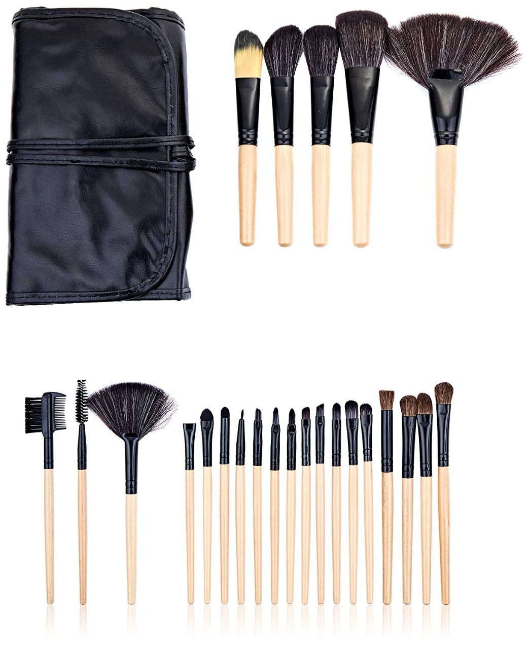 SET DE 24 PINCEAUX BOIS