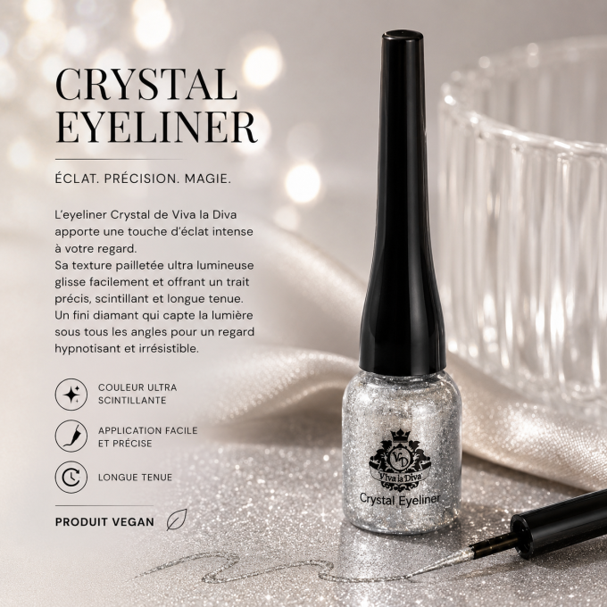 Eyeliner Crystal VIVA LA DIVA - 5 teintes