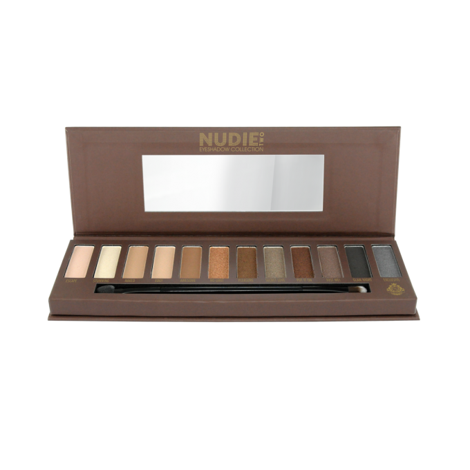 Palette d'ombres à paupières vegan Nudie two VIVA LA DIVA - 12 couleurs