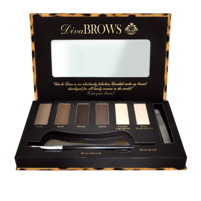 BROWS KIT vegan VIVA LA DIVA DIVA