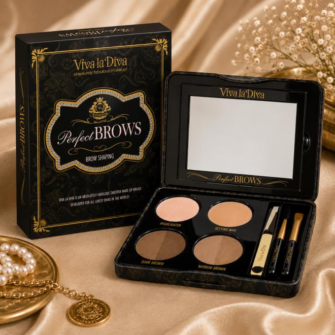 PALETTE VEGAN PERFECT BROWS VIVA LA DIVA