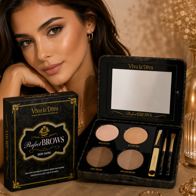 PALETTE VEGAN PERFECT BROWS VIVA LA DIVA