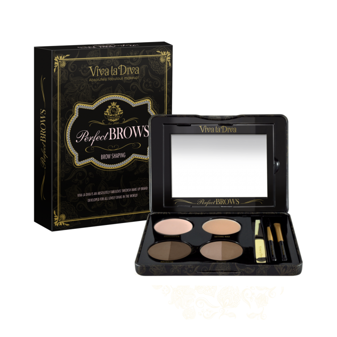 PALETTE VEGAN PERFECT BROWS VIVA LA DIVA