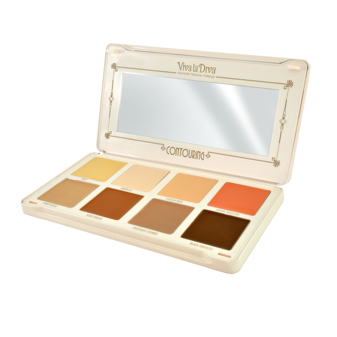 Palette de contouring vegan Clair / Medium VIVA LA DIVA