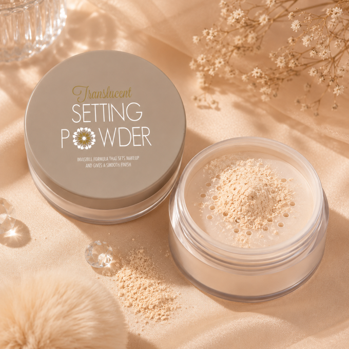 Poudre fixatrice translucide vegan VIVA LA DIVA - 2 teintes