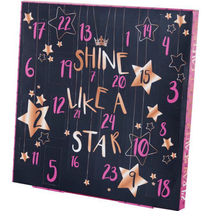 Lot de 2 calendriers de l'Avent Beauté "Shine Like a Star" Sugar & Spice