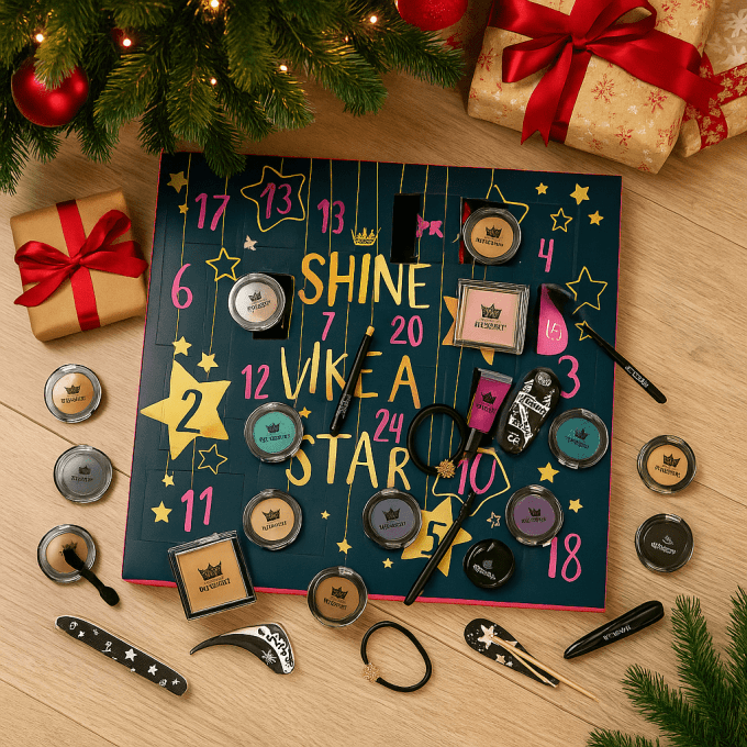 Lot de 3 calendriers de l'Avent Beauté "Shine Like a Star" Sugar & Spice (Pack) - GRP