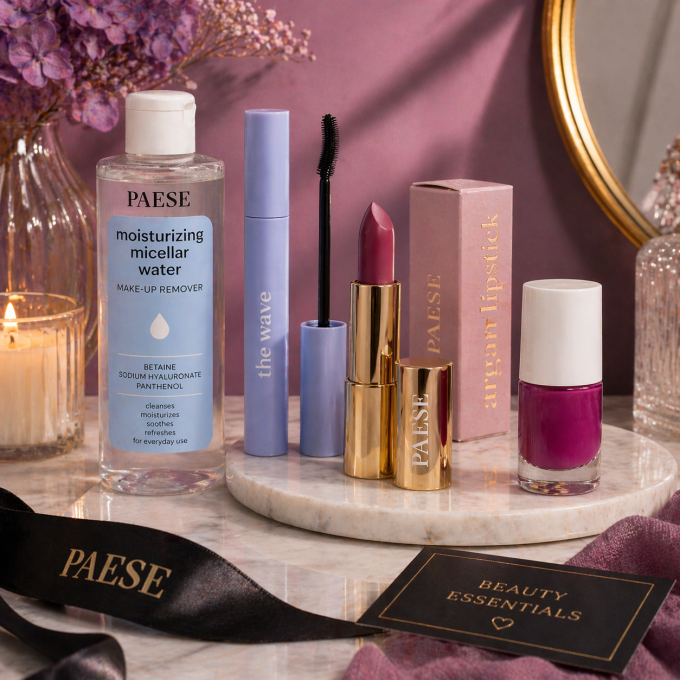 Routine Beauté Complète – Regard Intense & Ongles Parfaits (Violet Splash) - PAESE