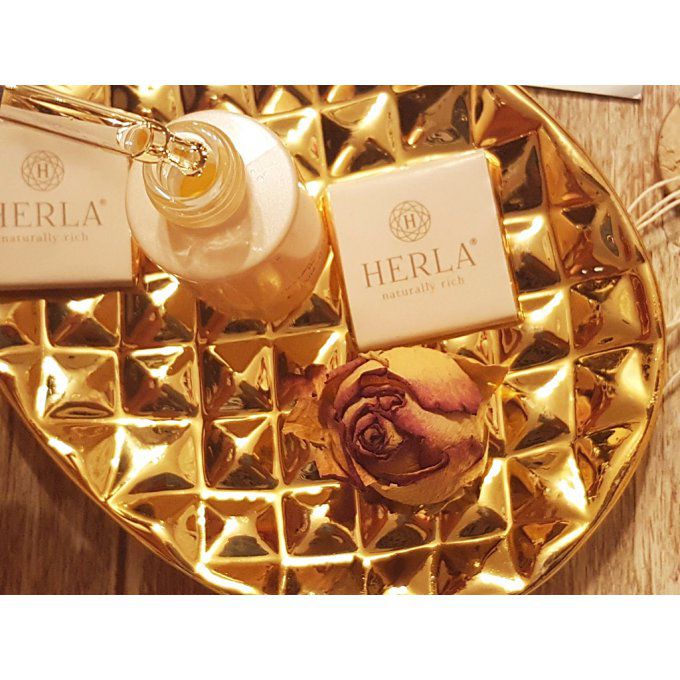Coffret cadeau Remède de nuit anti-âge et lotion tonnifiante - BLACK ROSE - HERLA