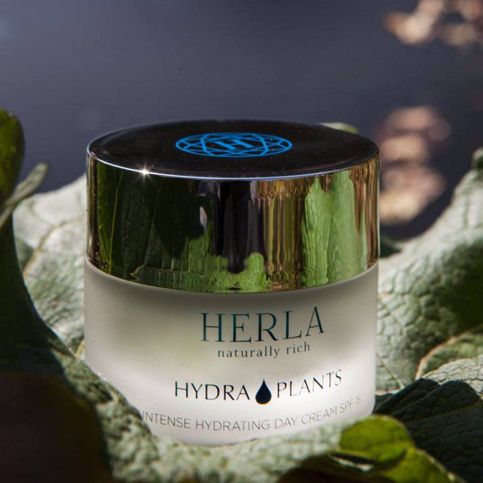 Coffret cadeau Crème de jour et Sérum visage hydratation intense - HYDRA PLANTS - HERLA