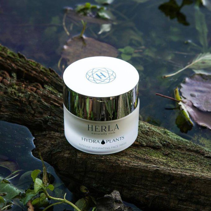 Coffret cadeau Crème de jour et Sérum visage hydratation intense - HYDRA PLANTS - HERLA