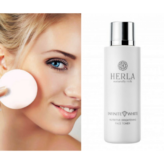 Crème de jour éclaircissante + Sérum dépigmentant + crème de nuit hydratante INFINITE WHITE - HERLA 