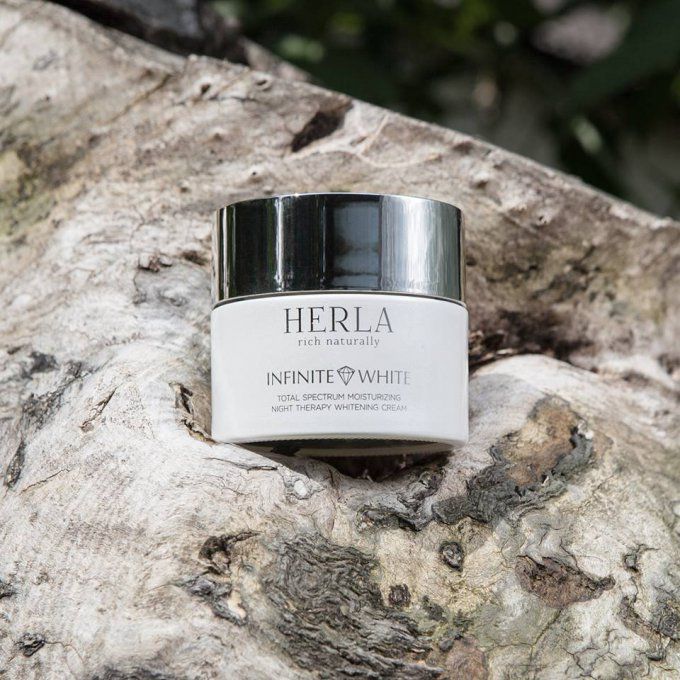 Crème de jour éclaircissante + Sérum dépigmentant + crème de nuit hydratante INFINITE WHITE - HERLA 