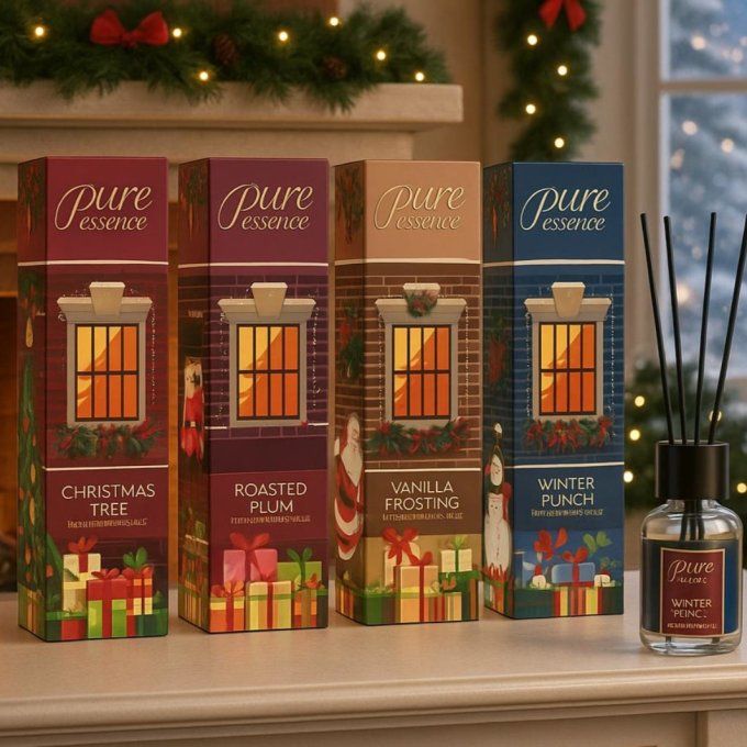 Édition Spéciale Noël – Diffuseurs d’ambiance 25 ml - Christmas Tree - PURE ESSENCE