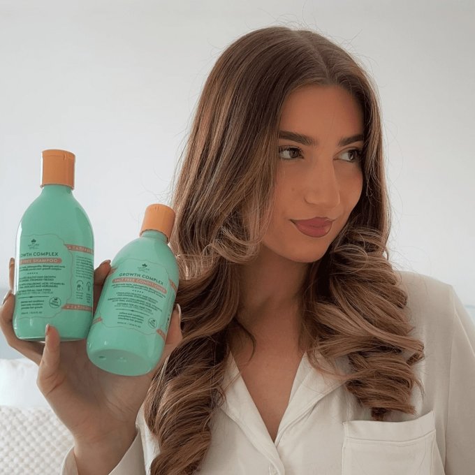 Routine complète Croissance – Shampooing, Masque, Huile & Soin sans rinçage - Nature Spell