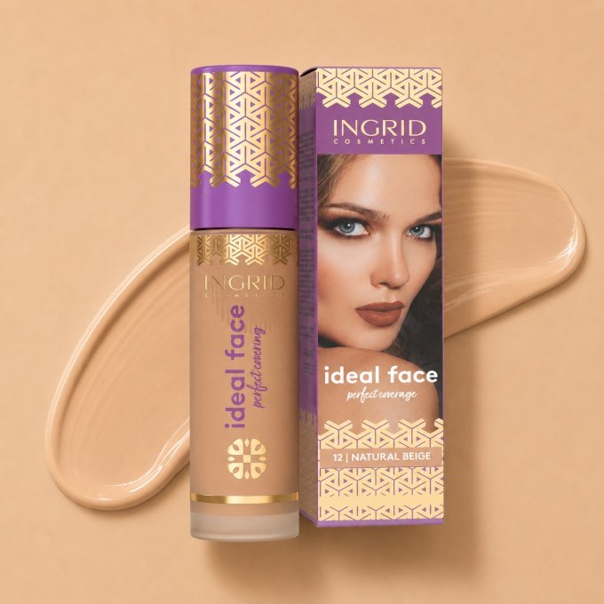 Fond de teint Ideal Face - 30ml - 5 teintes - Ingrid Cosmetics