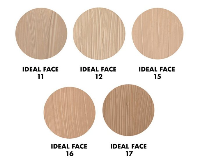 Fond de teint Ideal Face - 30ml - 5 teintes - Ingrid Cosmetics