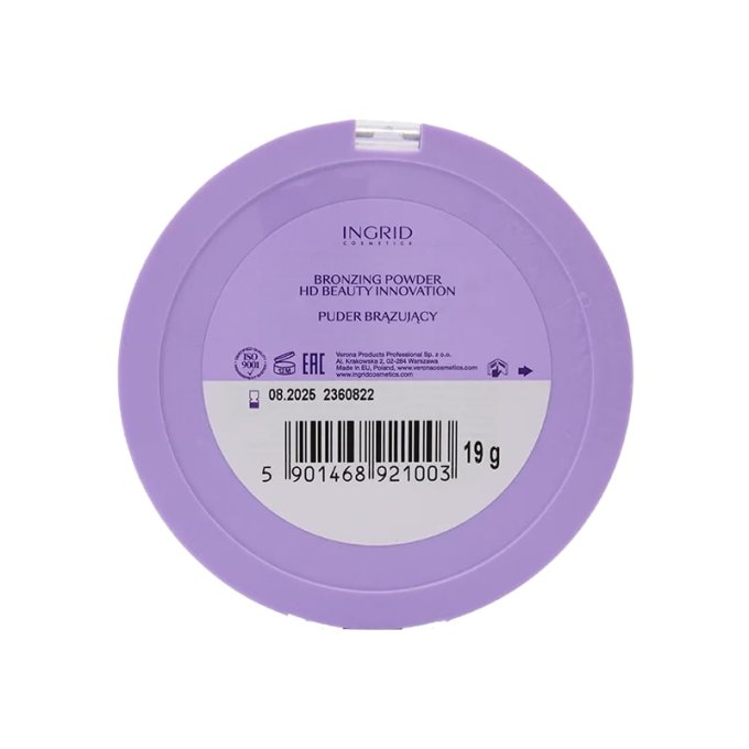 Poudre Bronzante HD Beauty Innovation - 25g - Ingrid Cosmetics