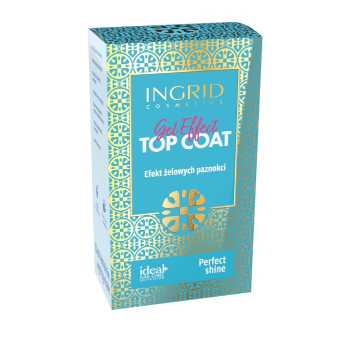 Top coat - Effet Gel - Ingrid Cosmetics - 7 ml