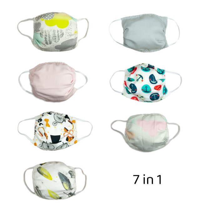 14 masques Grand public filtration sup 90% en bambou lavables à 40°C et ré-utilisables min 10 fois