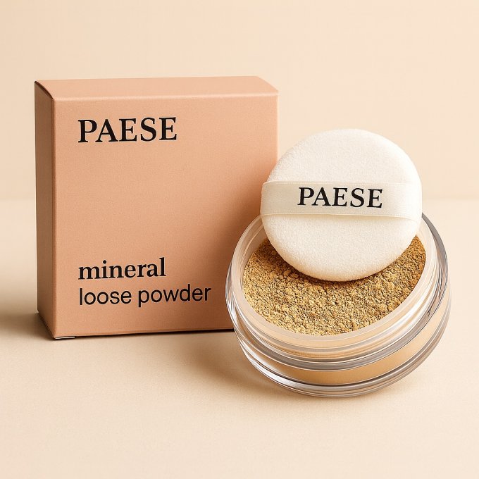 Poudre libre minérale Végan et sans Glutten PAESE