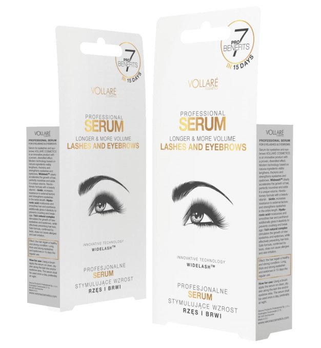 Sérum croissance des cils et sourcils - 9 ml - Vollaré Cosmetics