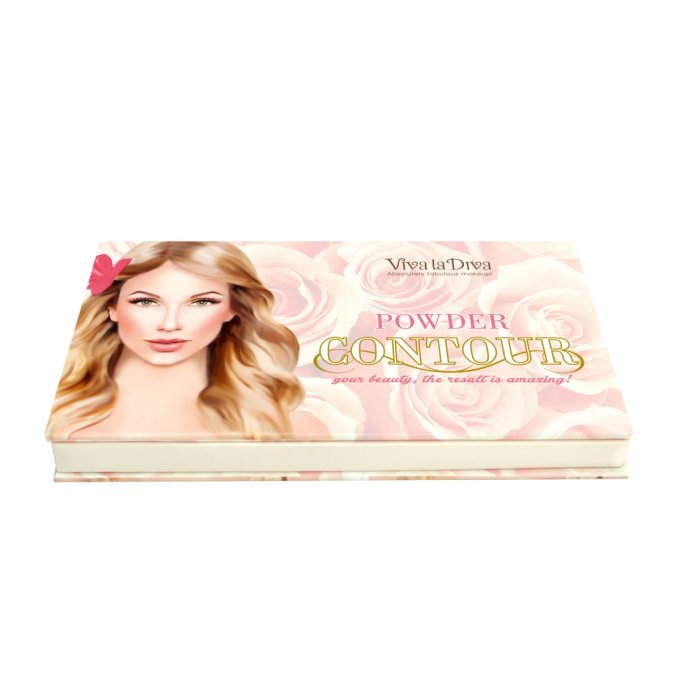 Contouring kit vegan VIVA LA DIVA Light / Medium