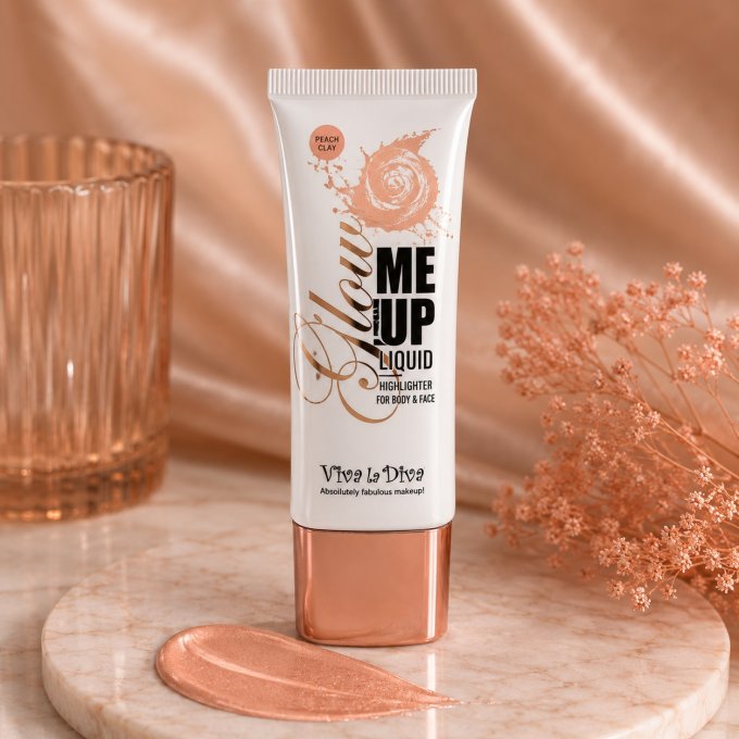 Highlighter liquide vegan GLOW ME UP VIVA LA DIVA - 2 teintes - 30 ml