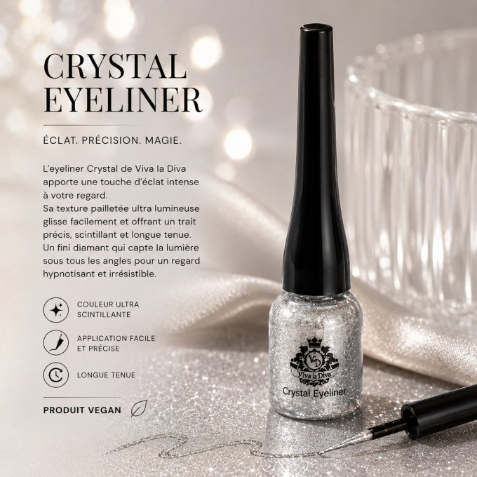 Eyeliner Crystal VIVA LA DIVA - 5 teintes