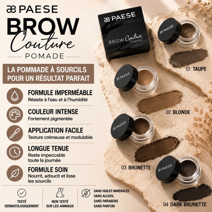 Pommade à sourcils Brow Couture - 4.5 g - Paese