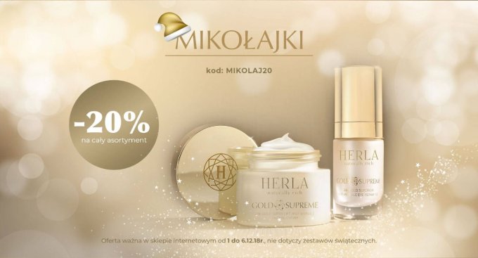 Coffret cadeau Super Anti-ride + Sérum de jeunesse - Visage - GOLD SUPREME - HERLA