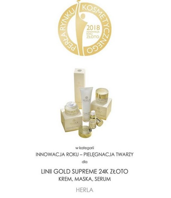 Coffret cadeau Super Anti-ride + Sérum de jeunesse - Visage - GOLD SUPREME - HERLA