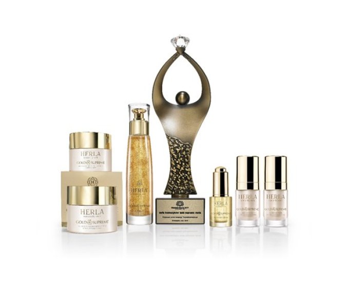 Coffret cadeau Super Anti-ride + Sérum de jeunesse - Visage - GOLD SUPREME - HERLA