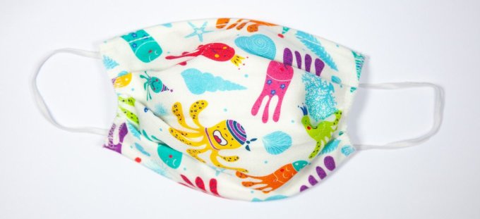 5 masques Grand public filtration sup 90% en bambou lavables à 40°C et utilisables min 10 fois