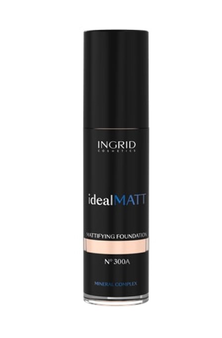 Fond de teint IDEAL MATT Ingrid Cosmetic - 30 ml - 6 teintes