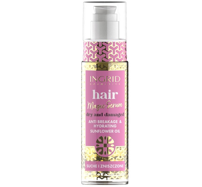 Sérum cheveux concentré en Huile de tournesols anti chute - Ingrid Cosmetics - 30 ml
