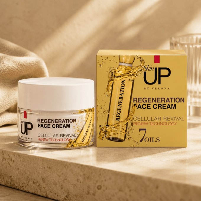 Soin régénérant pour le visage aux 7 huiles naturelles - 50 ml - Skin Up
