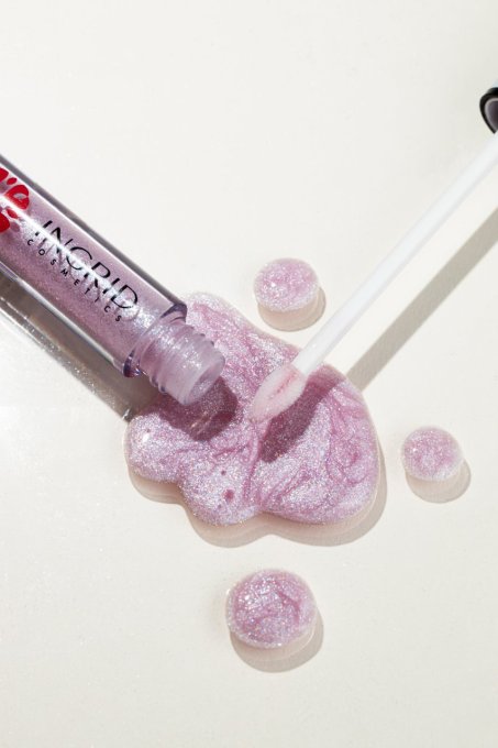 Gloss à lèvres "Peach Kiss"  Collection Candy Boom - 3 ml - Ingrid Cosmetics