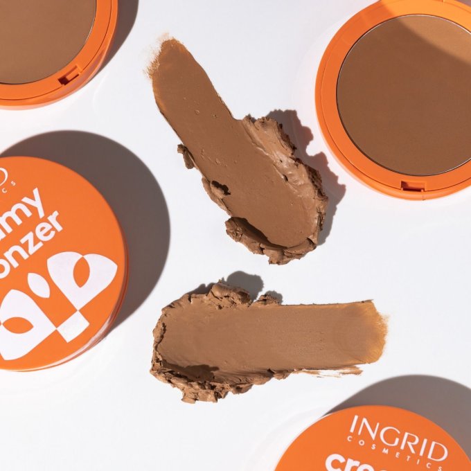 Poudre Bronzante crémeuse - 2 teintes - 10g - Ingrid Cosmetics