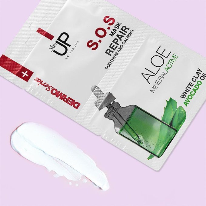 Masque visage réparant et apaisant  - 2 x 5 ml - Skin-Up