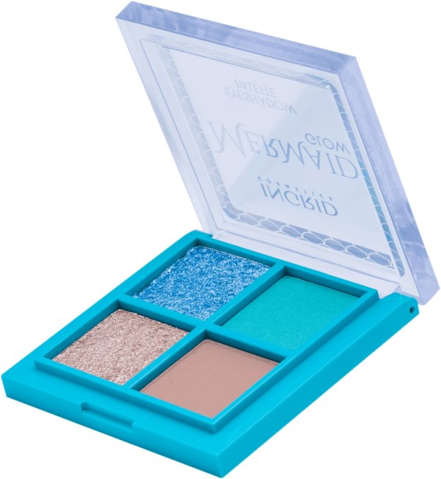Palette d'ombres à paupières "Oceanic" - 4 couleurs - 4g - Ingrid Cosmetics