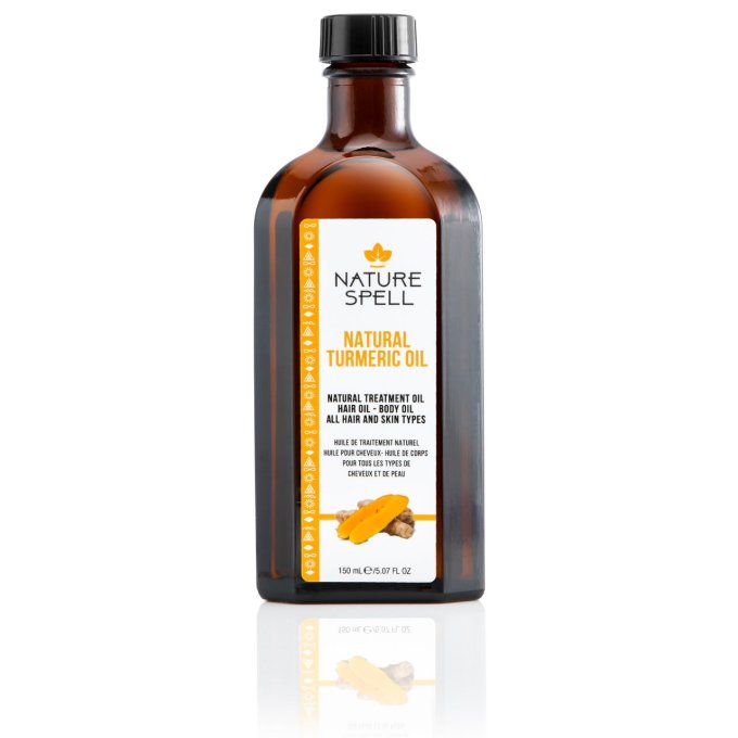 Huile de curcuma pour la peau et les cheveux – anti-inflammatoire et régénérante pour peau et cheveu