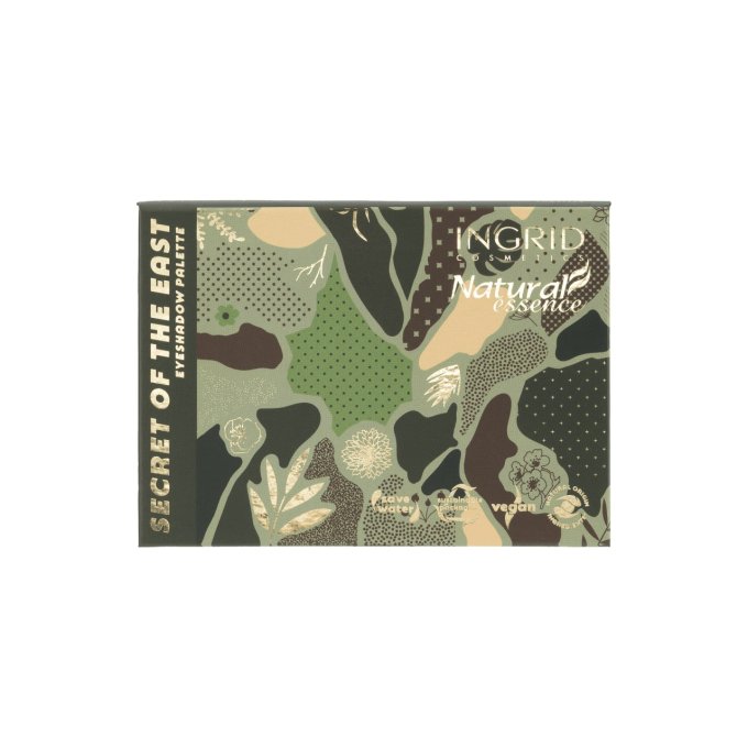 Palette d'ombres à paupières "Secret de l'Est" - 6 couleurs - 8g - Ingrid Cosmetics
