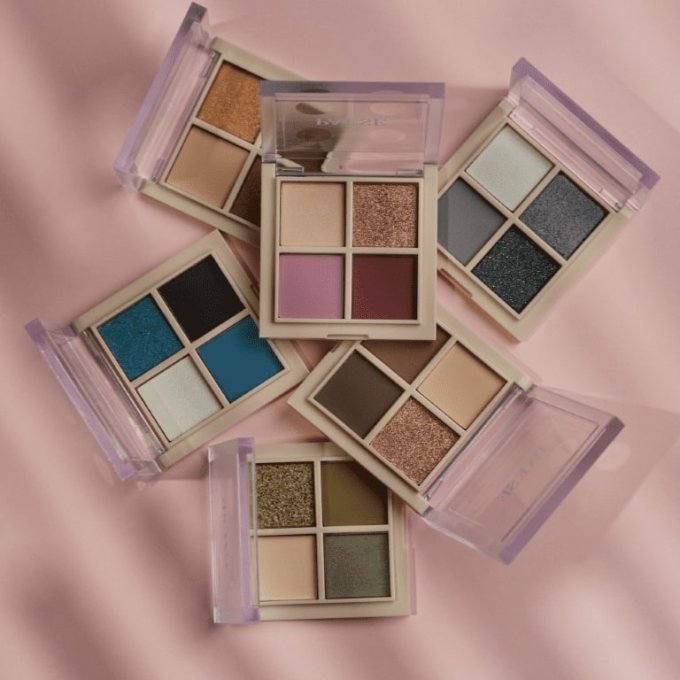 Palette d'ombres à paupières Vegan "Daily Vibes" - Velvet Smokey - 5,5 g - PAESE