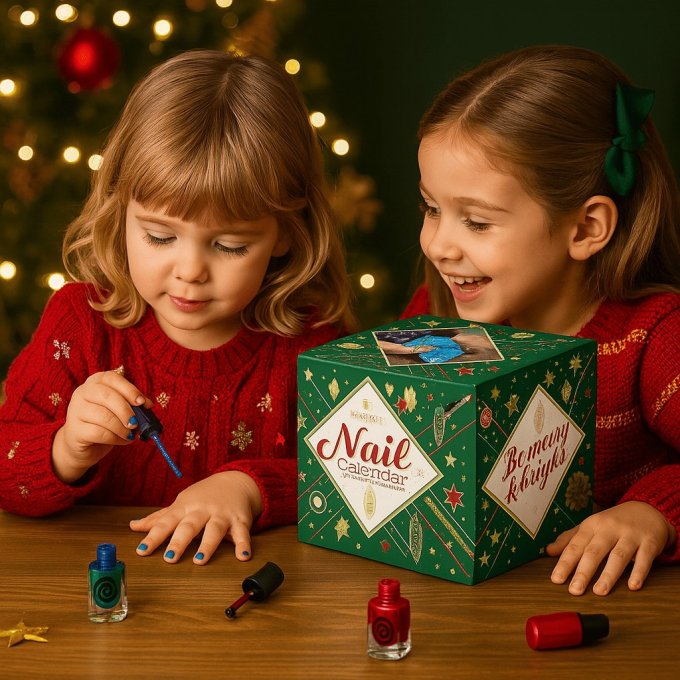 Lot de 2 calendriers de l'Avent 24 mini vernis à ongles 3