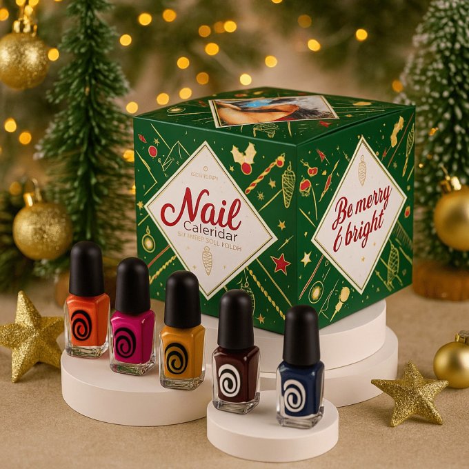 Lot de 2 calendriers de l'Avent 24 mini vernis à ongles 3