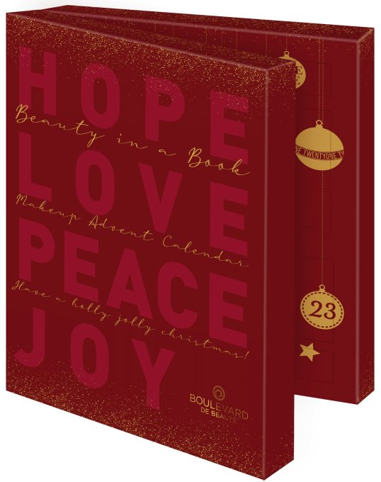 Lots de 3 calendriers de l'avent Beauty In A Book 2