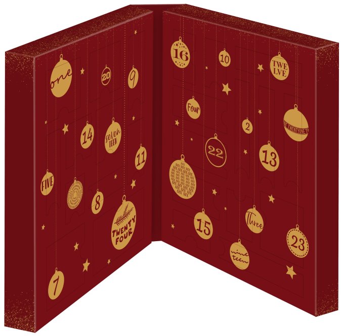 Lots de 3 calendriers de l'avent Beauty In A Book 2